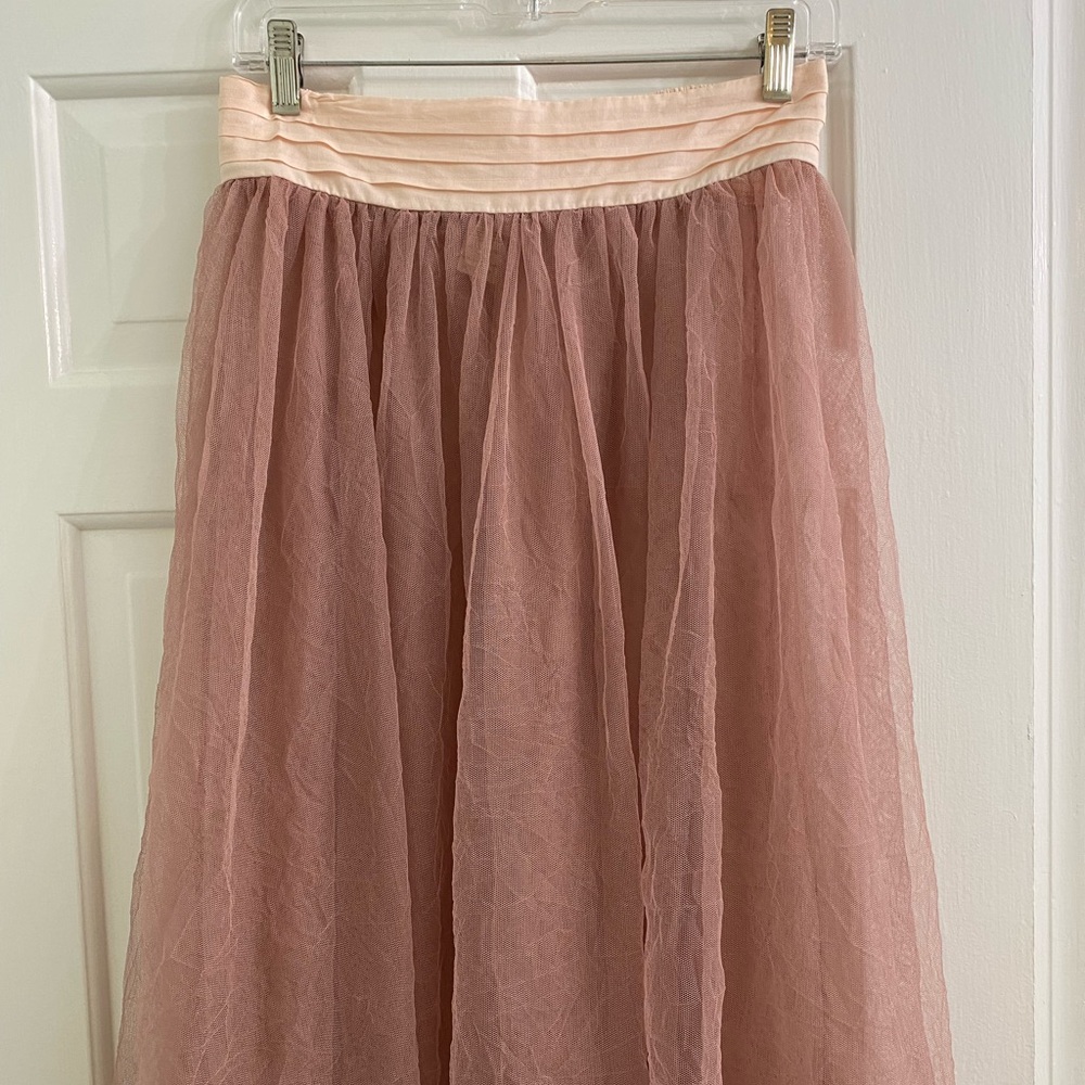 Free People Pink Tulle Skirt M - Picture 7 of 7